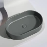 Раковина-чаша Ceramicanova Element 61 CN6048MDH Темный антрацит матовый фарфор накладная