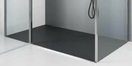 Душевой поддон из искусственного камня Excellent Lavano 140x80 BREX.1103.140.080.BLN Черный