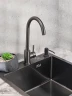 Смеситель для кухни Ростовская Мануфактура Сантехники SUS124PVD-017F Графит