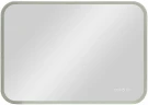 Зеркало Континент Demure 900х700 ЗЛП2301 с подсветкой с сенсорным выключателем с подогревом с часами