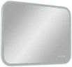 Зеркало Континент Demure 900х700 ЗЛП2301 с подсветкой с сенсорным выключателем с подогревом с часами