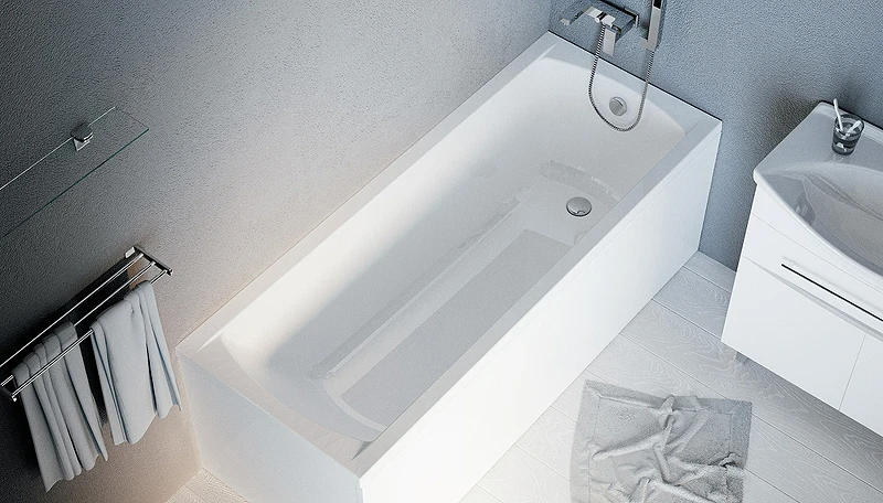 Акриловая ванна Marka One Modern 150х70 01мод1570 без гидромассажа