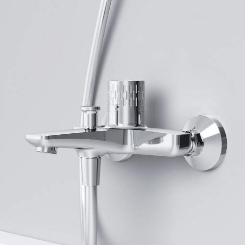 Смеситель для ванны AM.PM Gem F90A10400 Хром латунь на стену