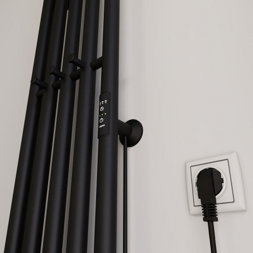 Электрический полотенцесушитель Маргроид Inaro 15 x 2.7 Inaro-15024-1049-9005R цвет Черный матовый