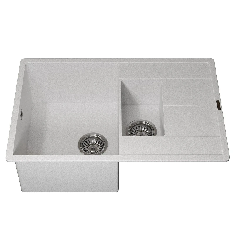 Кухонная мойка Uperwood Quartz Premium UPD-05-01 78 3910202116 цвет Белый матовый
