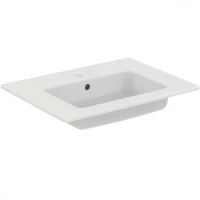 Раковина Ideal Standard Tempo 61 E066801 Euro White фарфор полувстраиваемая
