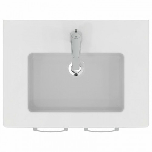 Раковина Ideal Standard Tempo 61 E066801 Euro White фарфор полувстраиваемая