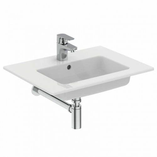 Раковина Ideal Standard Tempo 61 E066801 Euro White фарфор полувстраиваемая