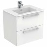 Раковина Ideal Standard Tempo 61 E066801 Euro White фарфор полувстраиваемая