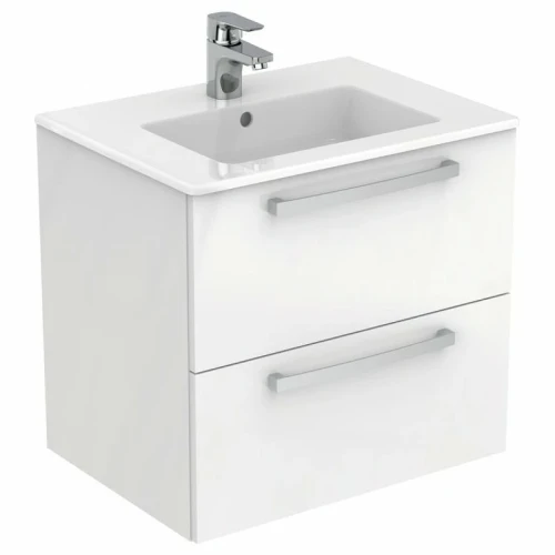 Раковина Ideal Standard Tempo 61 E066801 Euro White фарфор полувстраиваемая