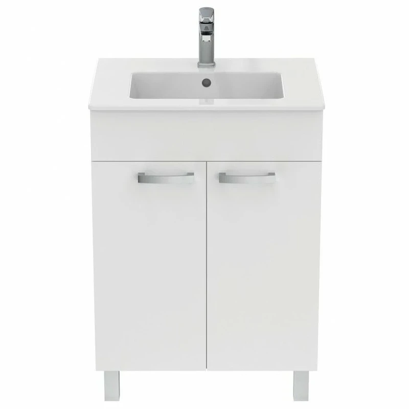 Раковина Ideal Standard Tempo 61 E066801 Euro White фарфор полувстраиваемая