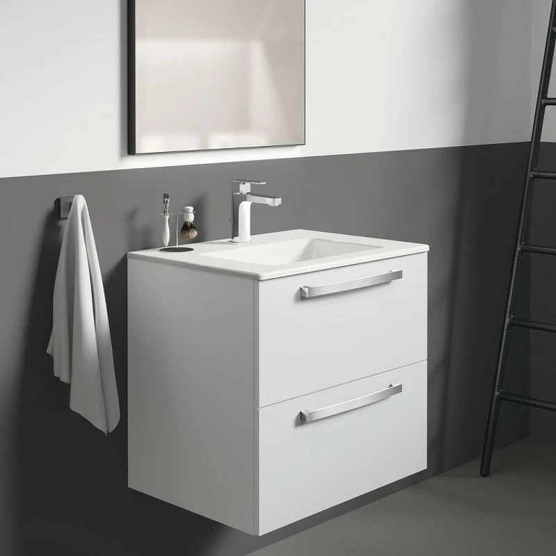 Раковина Ideal Standard Tempo 61 E066801 Euro White фарфор полувстраиваемая