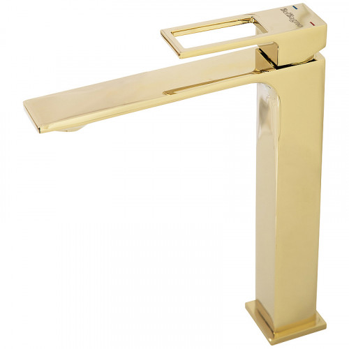 Смеситель для раковины BelBagno Luce LUC-LMC-ORO-W0 Золото латунь