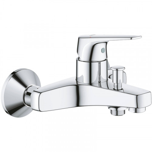 Смеситель для ванны Grohe Bauflow 23601000 Хром латунь на стену