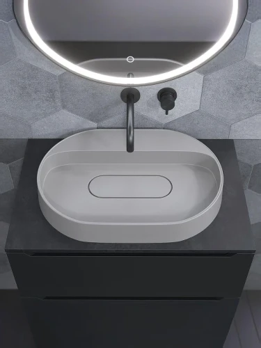 Раковина Uperwood Tanos Quartz 55 RTanosQuartz55J цвет Жасмин
