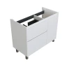 Тумба под раковину Aquanet Nova Lite 2.0 100 L 346341 цвет Белый глянец