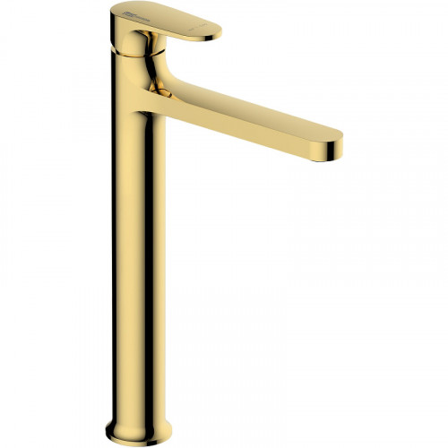 Смеситель для раковины WasserKRAFT Neckar 2103H Золото глянцевое латунь