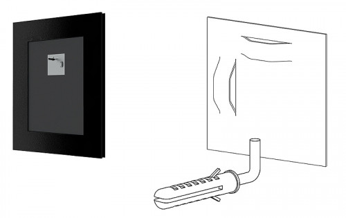 Зеркало Evoform Definite 48х38 BY 1345 в багетной раме - Сусальное золото 47 мм