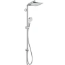 Душевая система Hansgrohe Crometta Showerpipe Reno EcoSmart 27289000 Хром латунь на стену