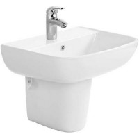 Раковина Aquatek 55 AQ5430-00 Белая фарфор подвесная