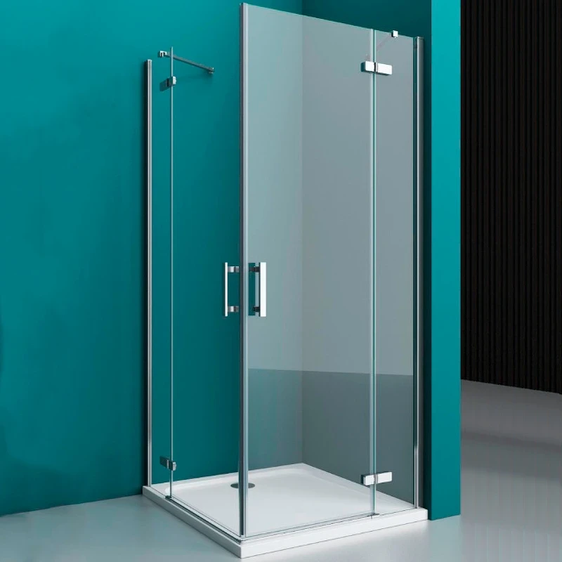 Душевой уголок BelBagno Kraft 120х90 KRAFT-AH-22-120/90-C-Cr-R профиль Хром стекло прозрачное