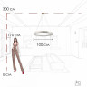 Подвесной светильник Loft it Mondrian 10408/1000