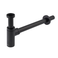 Сифон для раковины Lemark LM8300BL цвет Черный матовый