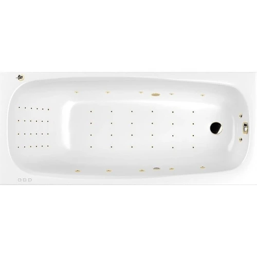 Акриловая ванна Whitecross Layla 170x75 0102.170075.100.NANO.GL с гидромассажем