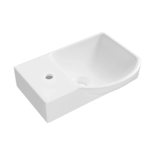 Мини-раковина Wellsee WC Area 45 L 151808000 цвет Белый глянцевый