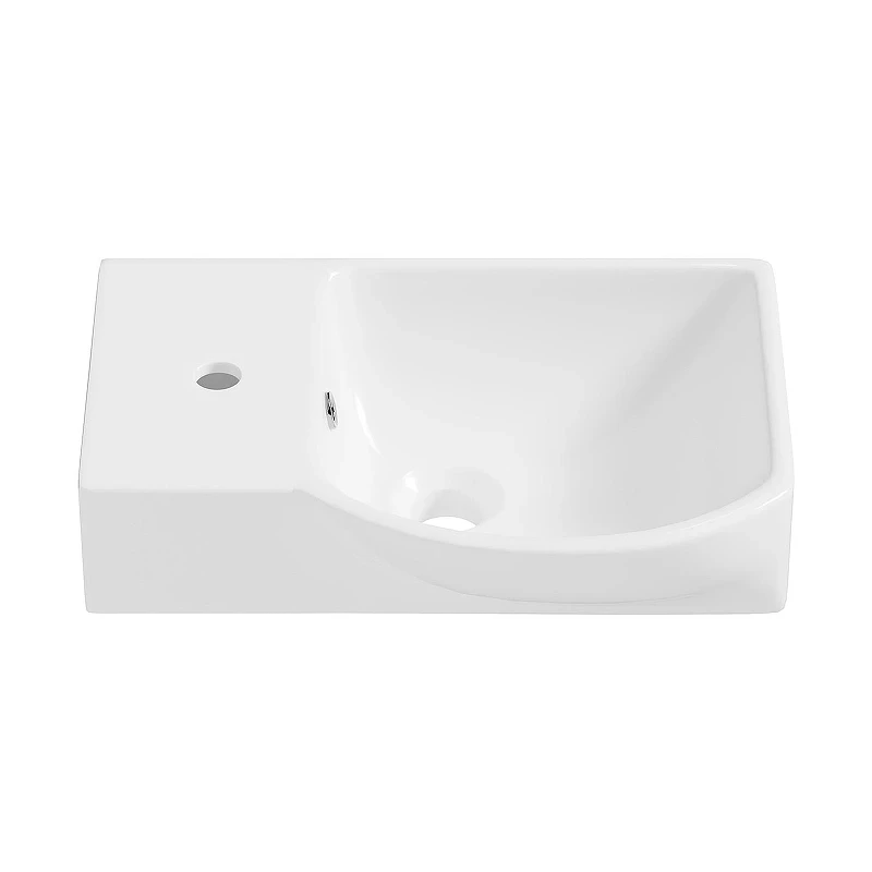 Мини-раковина Wellsee WC Area 45 L 151808000 цвет Белый глянцевый