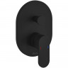 Смеситель для душа Ravak Chrome CR 065.20BL X070433 Черный матовый латунь встраиваемый