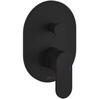 Смеситель для душа Ravak Chrome CR 065.20BL X070433 Черный матовый латунь встраиваемый