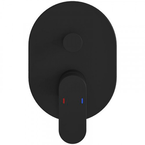 Смеситель для душа Ravak Chrome CR 065.20BL X070433 Черный матовый латунь встраиваемый