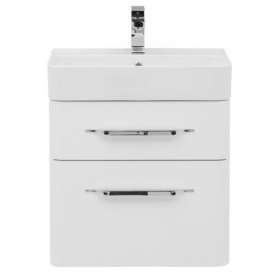 Тумба под раковину Aquanet Виченца 60 Белая 196252 МДФ / ЛДСП