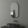 Зеркало Evoform Ledshine 80x40 BY 2586 с подсветкой 16.5 W - без выключателя - нейтральный белый свет стекло