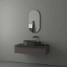 Зеркало Evoform Ledshine 80x40 BY 2586 с подсветкой 16.5 W - без выключателя - нейтральный белый свет стекло