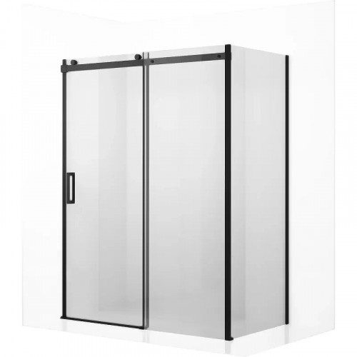 Душевая стенка Ambassador Benefit 110 110HB профиль Черный cтекло прозрачное
