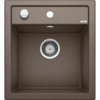 Кухонная мойка Blanco Dalago 45 517165 Кофе искусственный камень (литьевой мрамор) встраиваемый