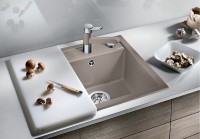 Кухонная мойка Blanco Dalago 45 517165 Кофе искусственный камень (литьевой мрамор) встраиваемый