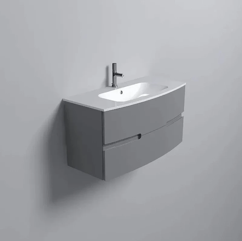 Раковина Jacob Delafon Nona 100 EB1881RU-00 Белая искусственный камень (литьевой мрамор) полувстраиваемая