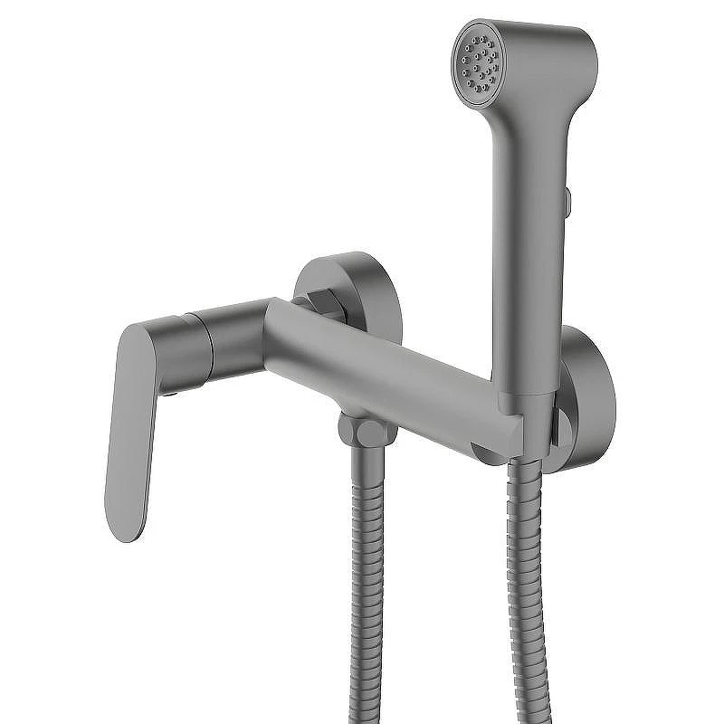 Гигиенический душ со смесителем Azario Alanti AZ-K2532GR цвет Серый графит
