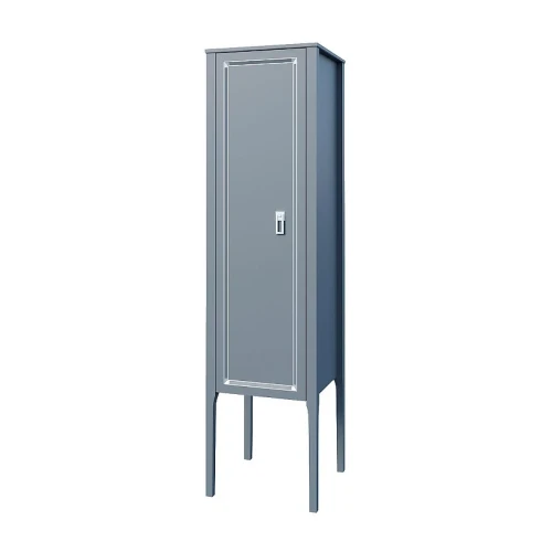 Шкаф пенал Azario Rio 46 L CS00096946 цвет Серый матовый