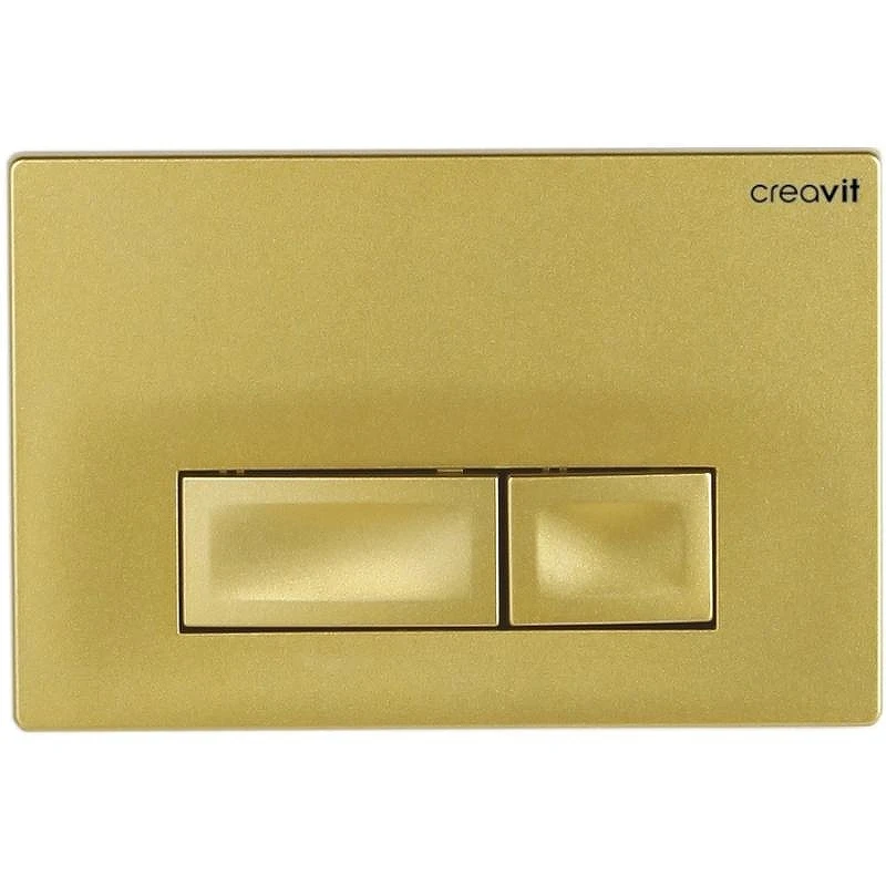 Клавиша смыва Creavit Ore GP3006.00 Золото матовая
