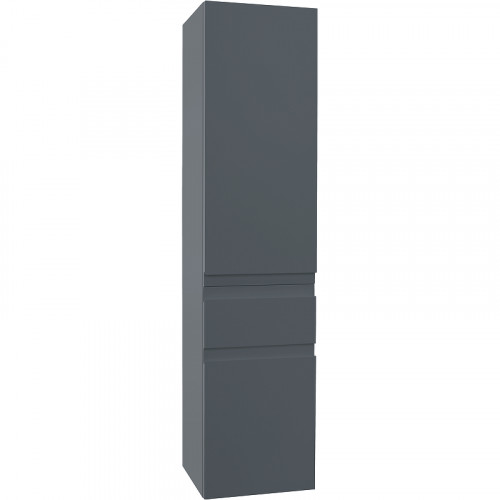 Шкаф пенал Jacob Delafon Madeleine 35 R EB2069D-J54 подвесной Серый матовый МДФ / ЛДСП