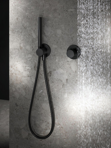 Смеситель душа Keuco IXMO 59553 370001 с термостатом Черный матовый