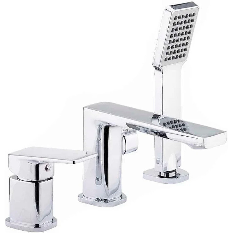 Смеситель на борт ванны Frap H46 F1146 Хром латунь