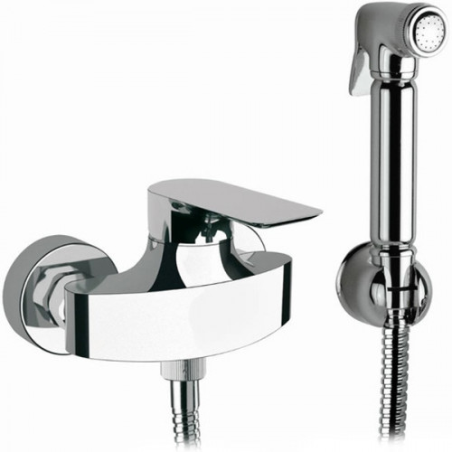 Гигиенический душ со смесителем Remer Infinity IC31REL Хром латунь на стену