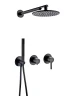 Душевая система FILARETE Roun FL1030BL цвет Черный матовый