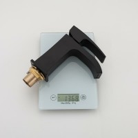 Смеситель для раковины Gappo G07-6 G1007-6 Черный матовый латунь