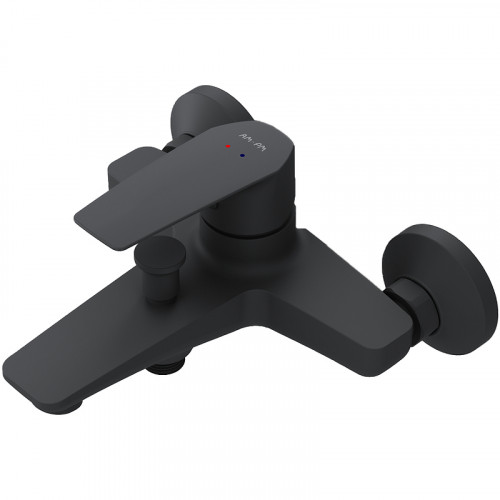 Смеситель для ванны AM.PM Gem F90A10022 Черный латунь на стену